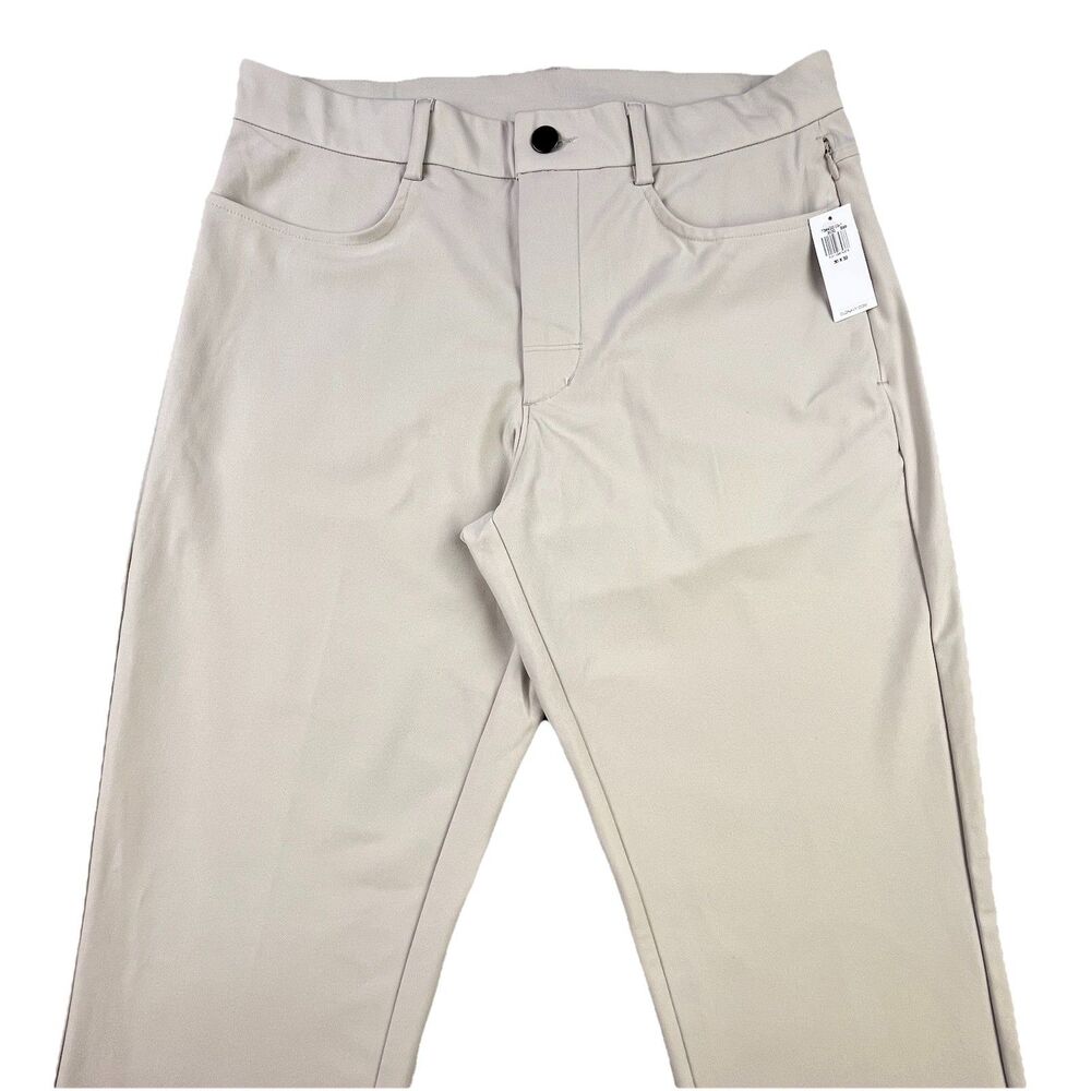 Old Navy Active Tech Hybrid Pants Mens 30x32 Tan Performance Stretch Golf NEW